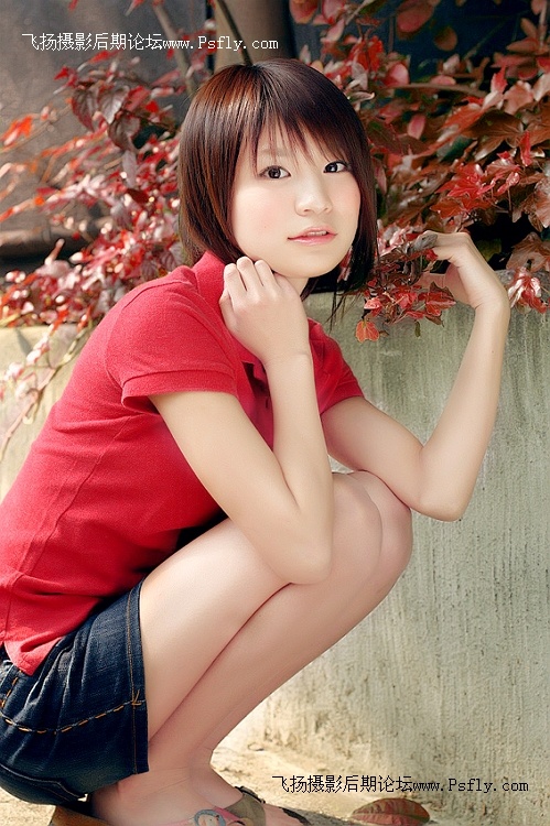 photoshop教程：为美女打造晶莹润肤