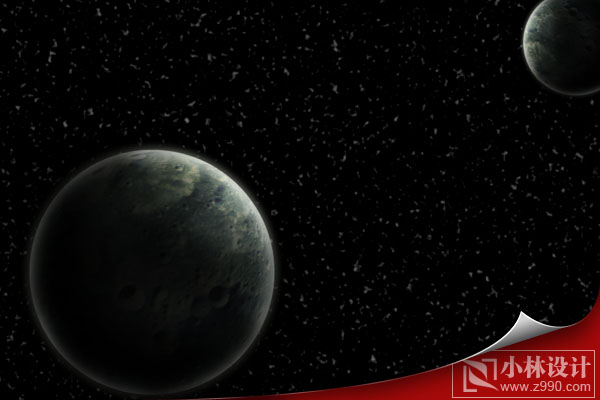 photoshop实例:绘制漂亮宇宙星球_webjx.com