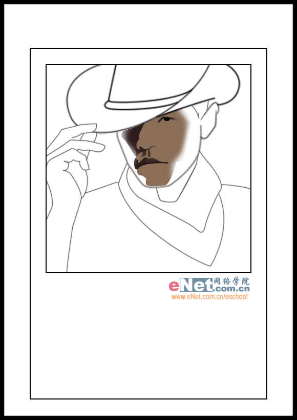 photoshop打造周杰伦《牛仔很忙》_网页设计webjx.com整理