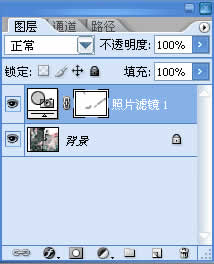 photoshop调制一种蓝色调非主流照片