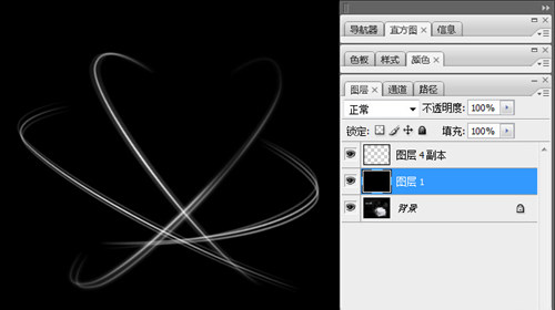 photoshop cs3教程:制作漂亮流动光线