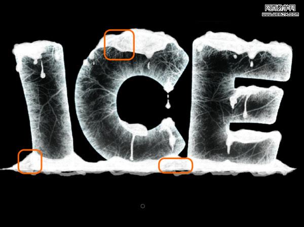 ps文字特效教程:打造超酷的冰雪文字特效_网页设计