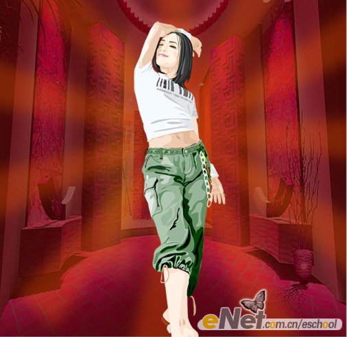 photoshop cs4打造绚丽光影人像特效表现