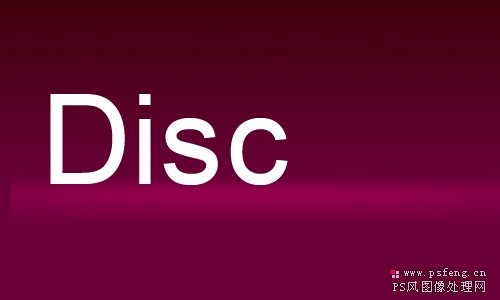 photoshop制作disco风格文字特效_webjxcom