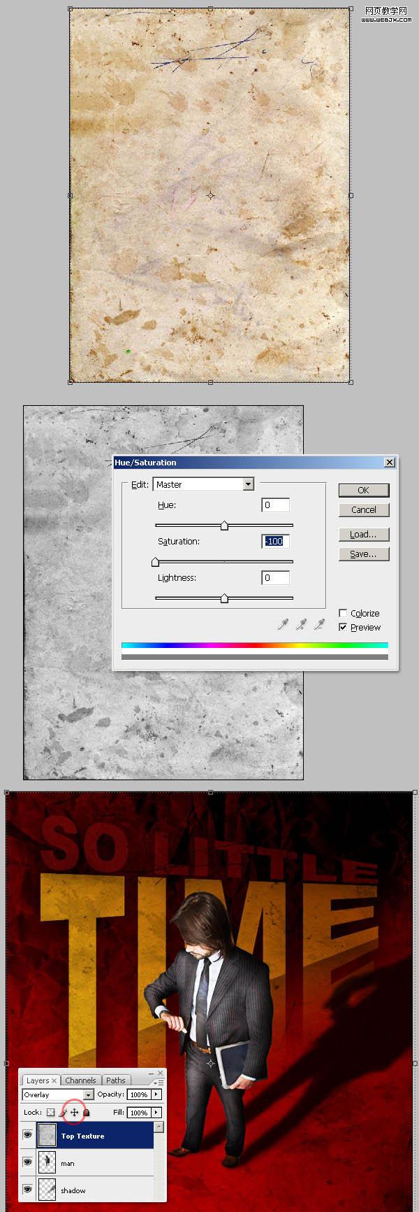 photoshop合成教程：建构主义职场海报_webjx.com