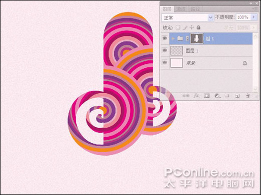 photoshop cs4绘制时尚女性主题视觉