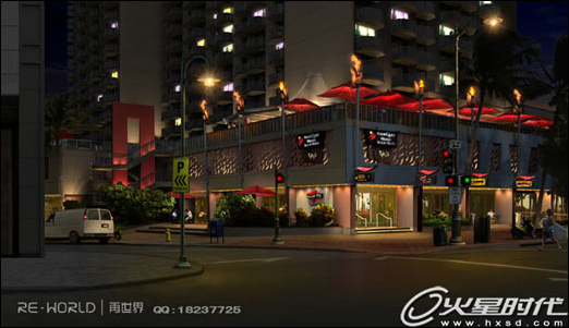 photoshop模拟灯光场景3d渲染光感_webjx.com