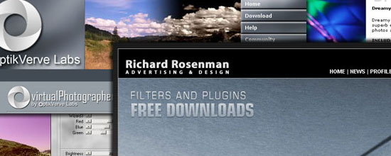 couple of free photoshop plugin - screen shot.