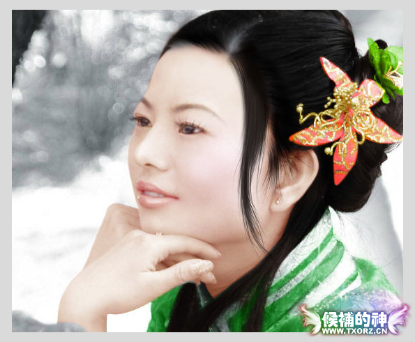 photoshop鼠绘教程:钢笔工具上色教程_webjx.com