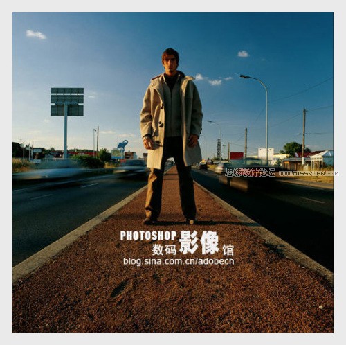 photoshop调出夕阳余晖下的金黄色调