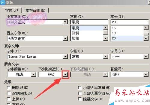 怎么在word文字下面画上波浪线