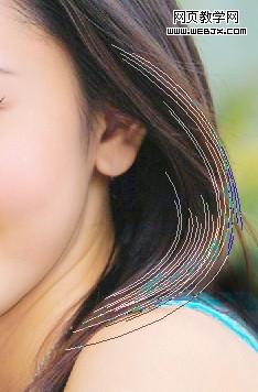photoshop教程:美女照片仿手绘-webjx.com
