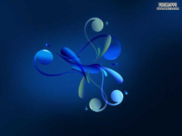 create an abstract glowing background in adobe photoshop cs4