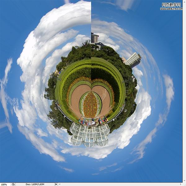 image selected for reader tutorial: making little planets