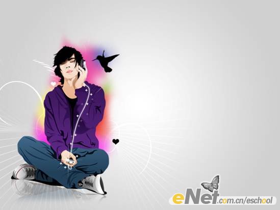 photoshop打造时尚音乐宣传画面