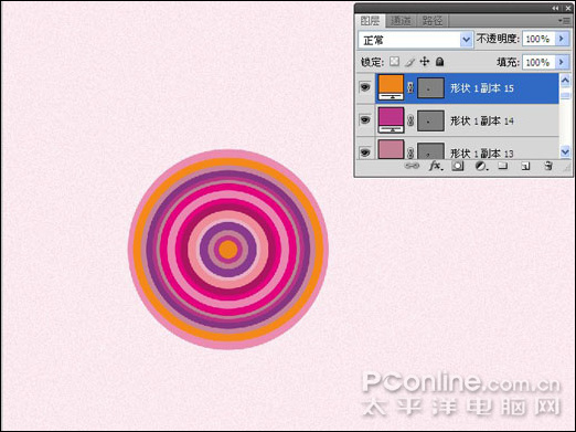 photoshop cs4绘制时尚女性主题视觉