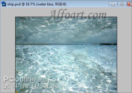 ps轻松制作魅力无限的水底场景