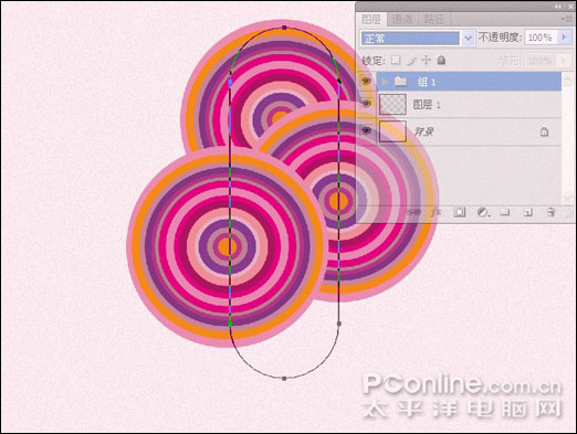 photoshop cs4绘制时尚女性主题视觉