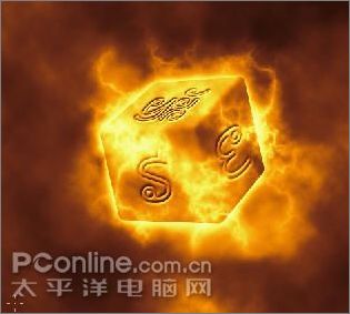 photoshop cs3制作魔幻陨石壁纸_网页设计webjx.com原创