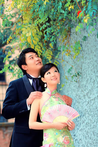 photoshop调色教程:婚纱照片处理_网页设计webjx.com网络整理