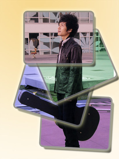 photoshop制作帅哥照片的层叠特效