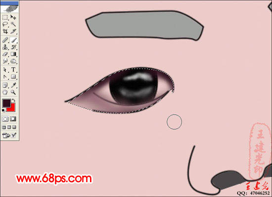 photoshop鼠绘教程:抱可爱宝宝的老奶奶_webjx.com