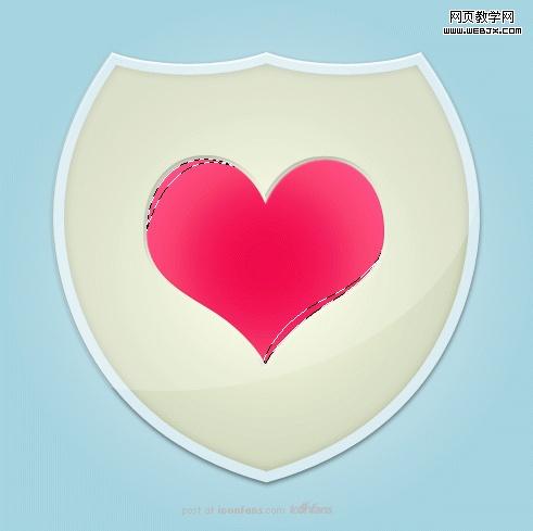 photoshop自定义形状工具绘制出色图标-网页设计