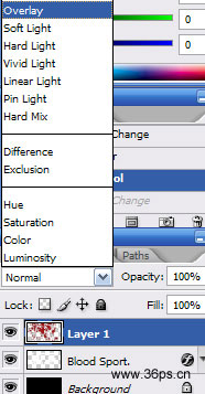 photoshop简单制作滴血文字特效