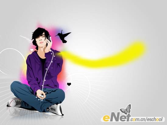photoshop打造时尚音乐宣传画面