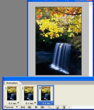 photoshop制作枫叶飘落的动画风景_网页设计webjx.com整理