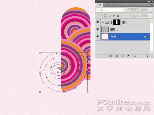 photoshop cs4绘制时尚女性主题视觉