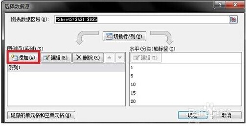 Excel 技巧：[2]如何作横坐标值不同双折线图