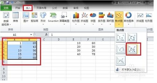 Excel 技巧：[2]如何作横坐标值不同双折线图