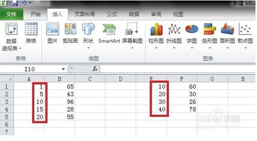 Excel 技巧：[2]如何作横坐标值不同双折线图