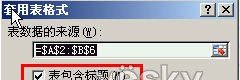 体验Excel2007自动添加表格字段标题功能_天极软件