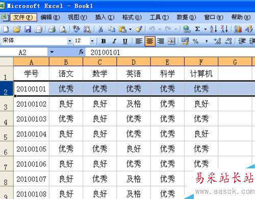 Excel表格如何冻结窗口