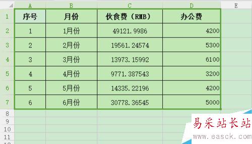如何在excel表格中插入图表