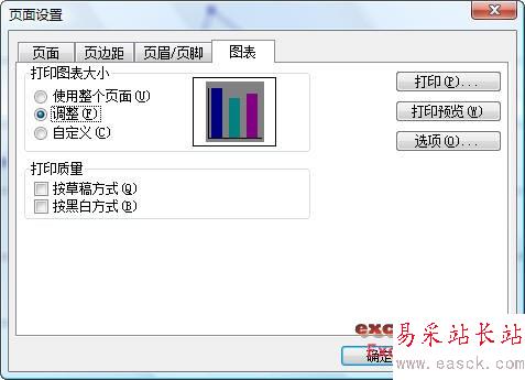 excel中只单独打印图表的方法 在联教程