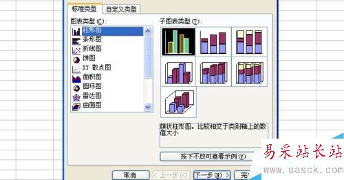 如何在EXCEL里面绘制图表