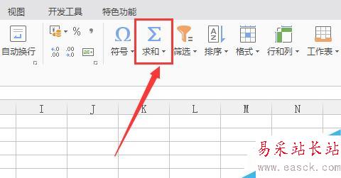 怎么在Excel表格中求和