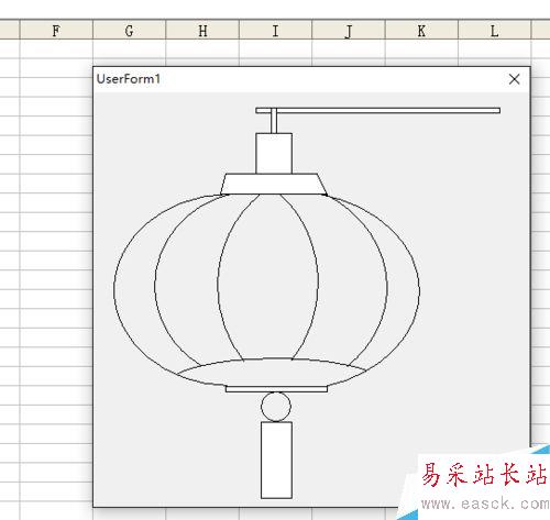 excel怎么画灯笼