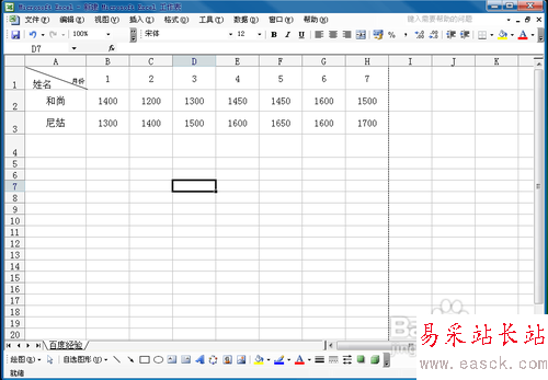 怎么使用excel制作折线图
