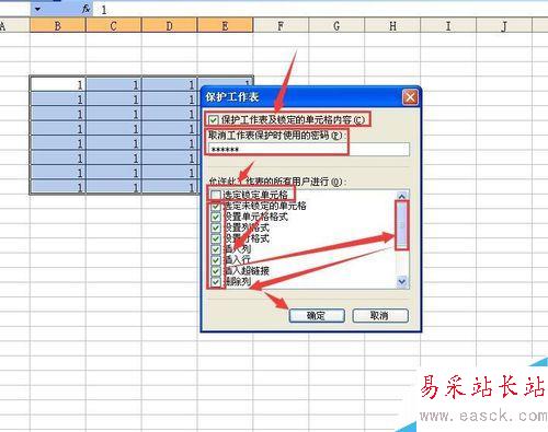 如何设置Excel中单元格内容不能被修改