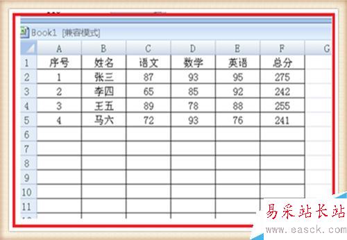 分数从高到低怎么排