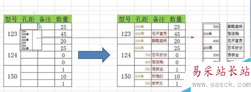 EXCEL中如何制作下拉菜单，数据有效性设置
