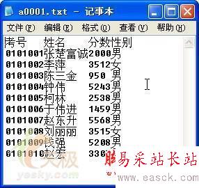 灵活运用Excel把有规律地txt文本数据分列 三联