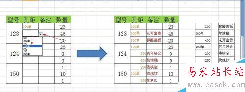 EXCEL中如何制作下拉菜单，数据有效性设置