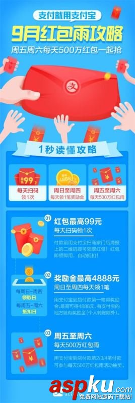 支付宝九月红包雨活动怎么玩?支付宝九月红包雨活动攻略 支付宝,红包雨