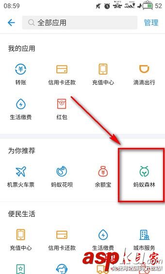 支付宝,蚂蚁森林