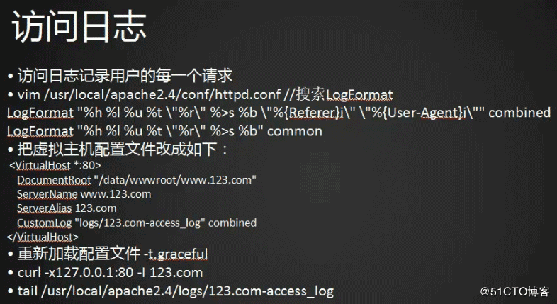 Apache,访问日志,配置